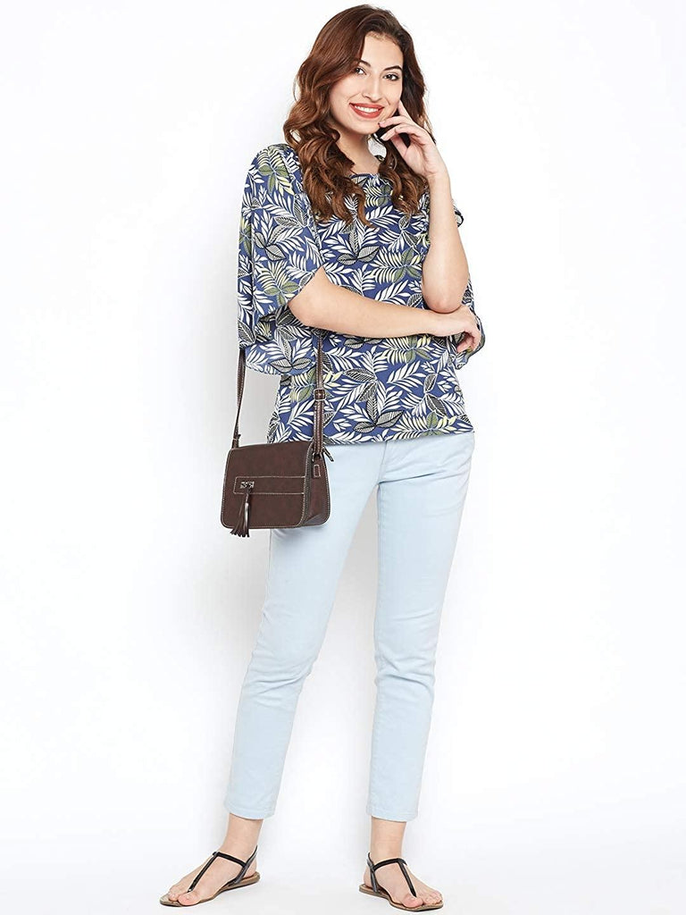 Style Quotient Womens Printed Regular Fit Tops-Tops-StyleQuotient