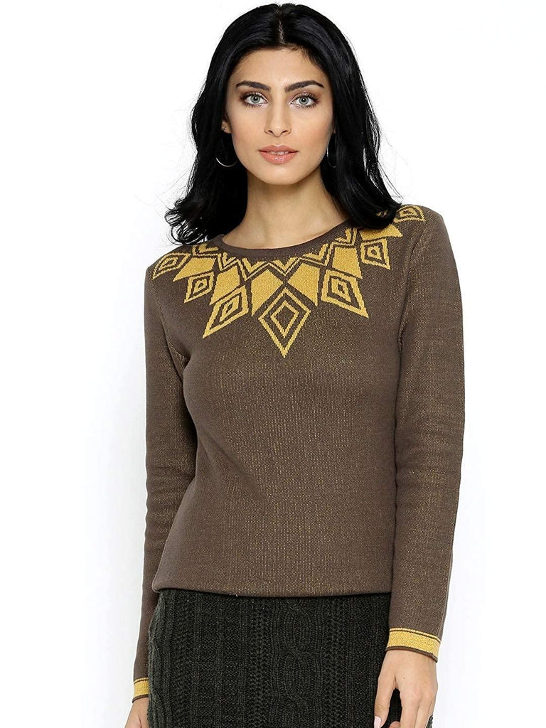 Style Quotient Womens Geometric Sweaters-Sweaters-StyleQuotient