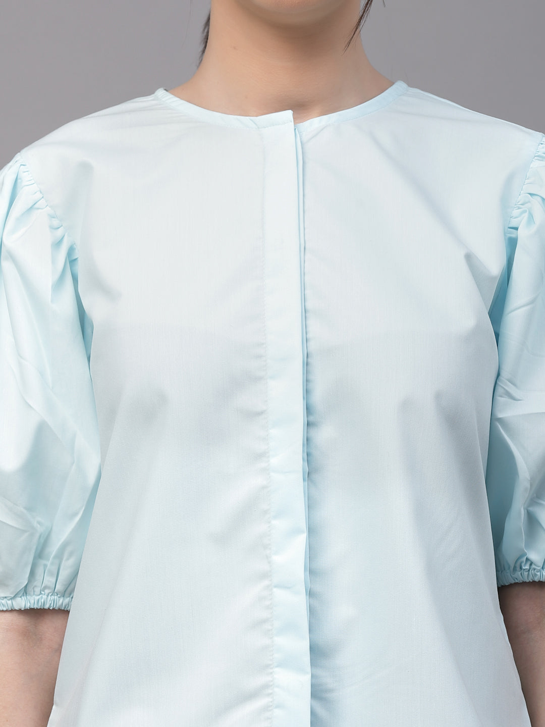 Style Quotient Women Solid White Polycotton Regular Formal Shirt-Shirts-StyleQuotient