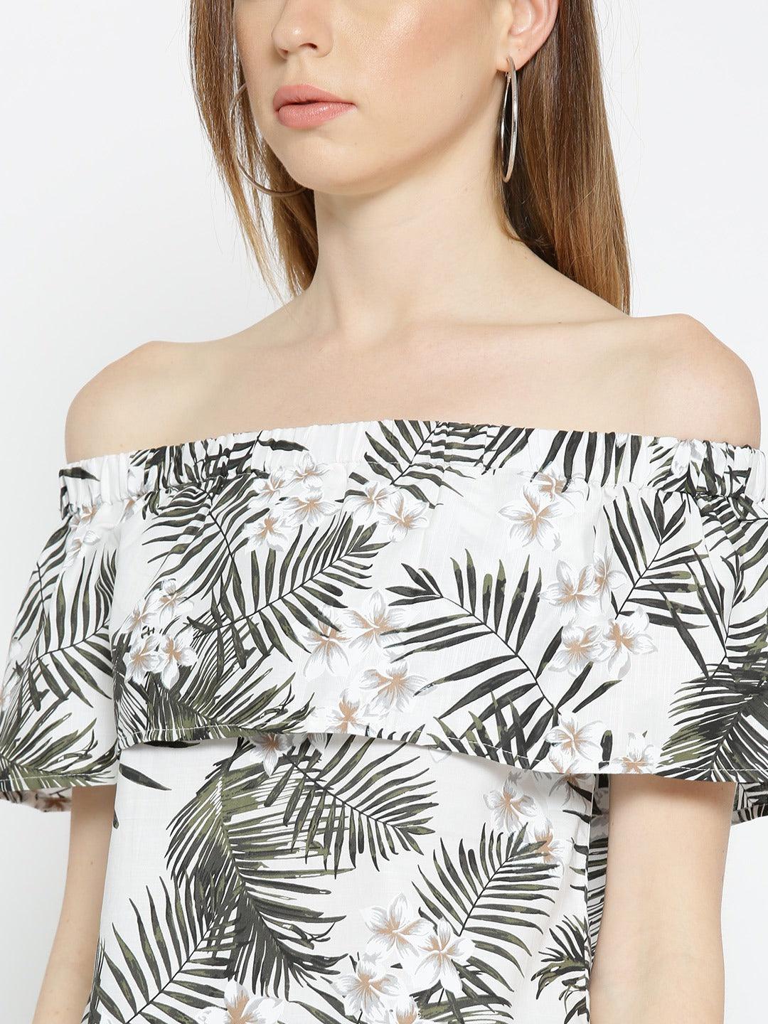Style Quotient Womens Tropical Regular Tops-Tops-StyleQuotient