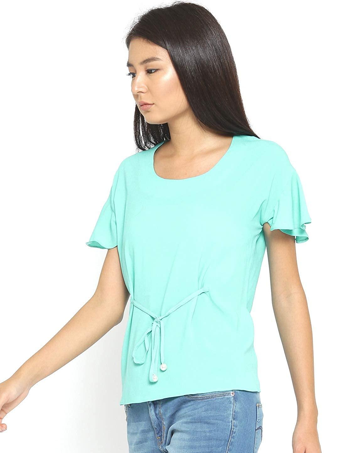 Style Quotient Womens Solid Tops-Tops-StyleQuotient