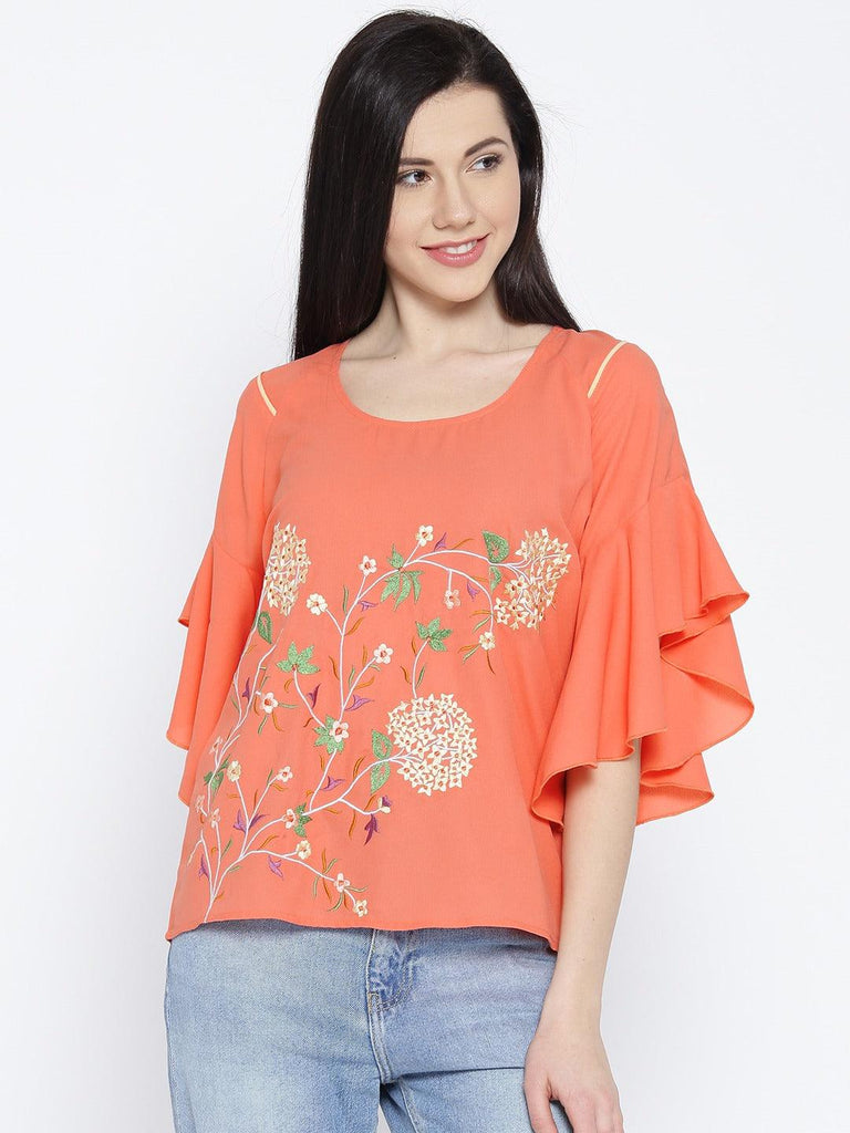 Style Quotient Womens Embellished Tops-Tops-StyleQuotient