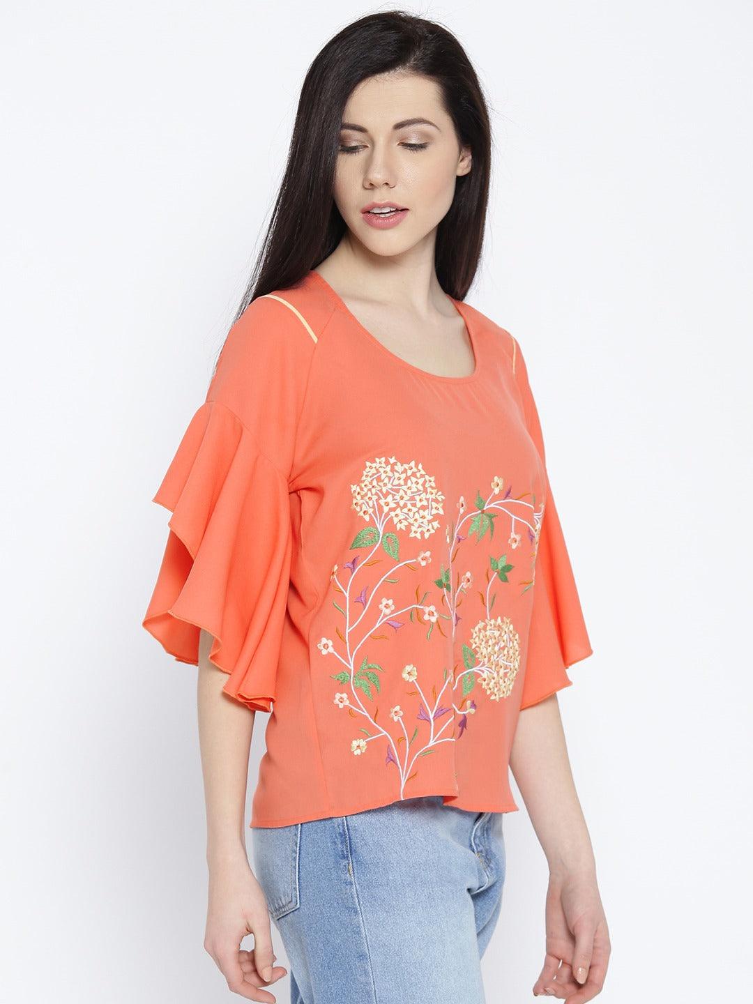 Style Quotient Womens Embellished Tops-Tops-StyleQuotient