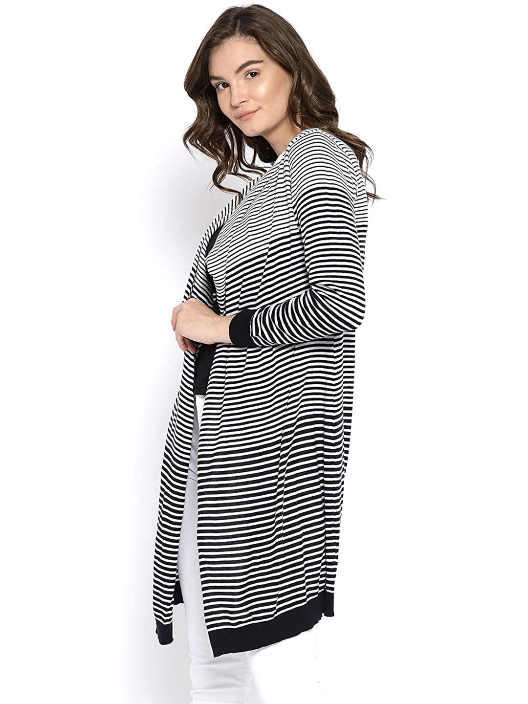 Style Quotient Womens Striped Shrug-Shrug-StyleQuotient