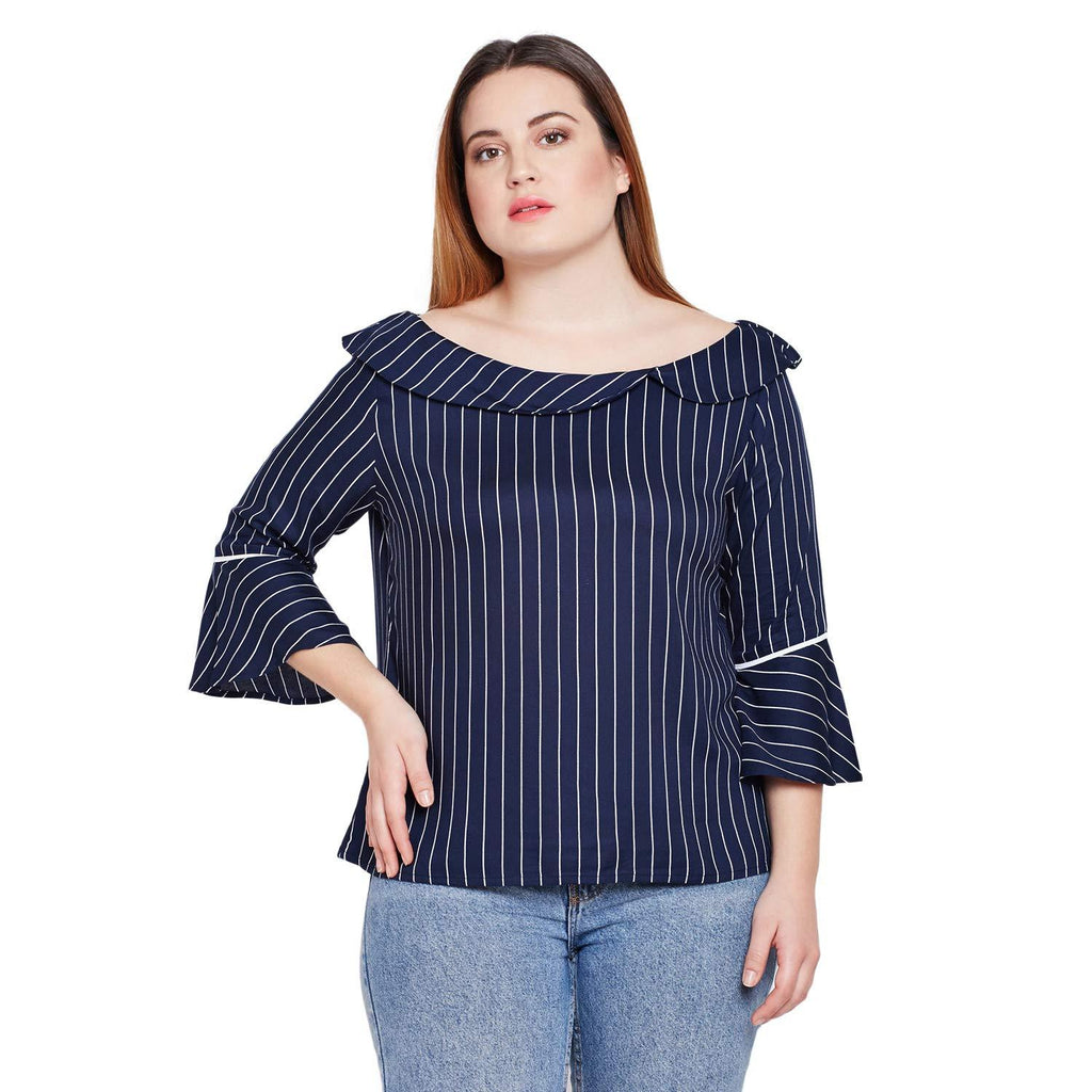 Style Quotient Womens Striped Tops-Tops-StyleQuotient