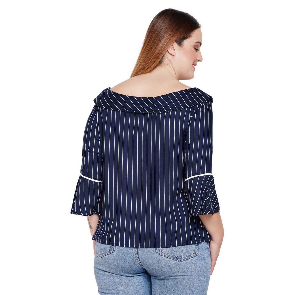 Style Quotient Womens Striped Tops-Tops-StyleQuotient