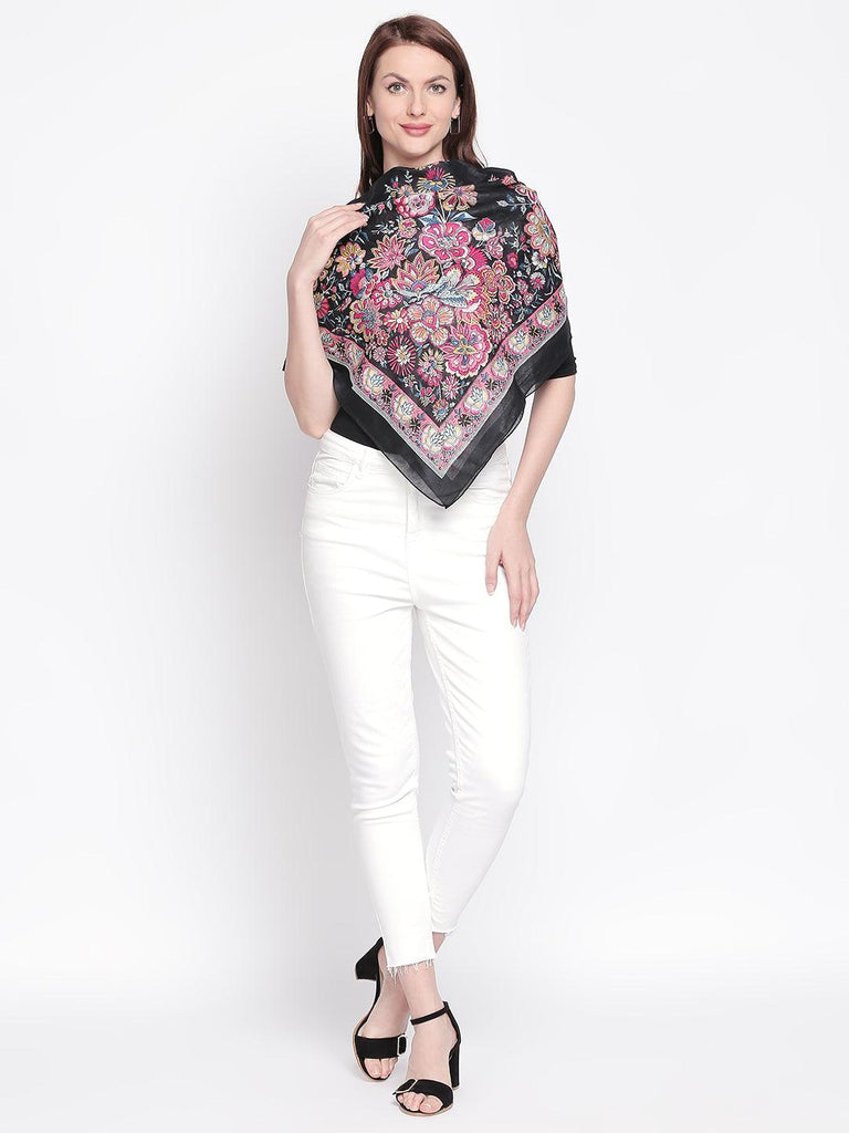 Women Printed Scarves-Stoles & Scarves-StyleQuotient