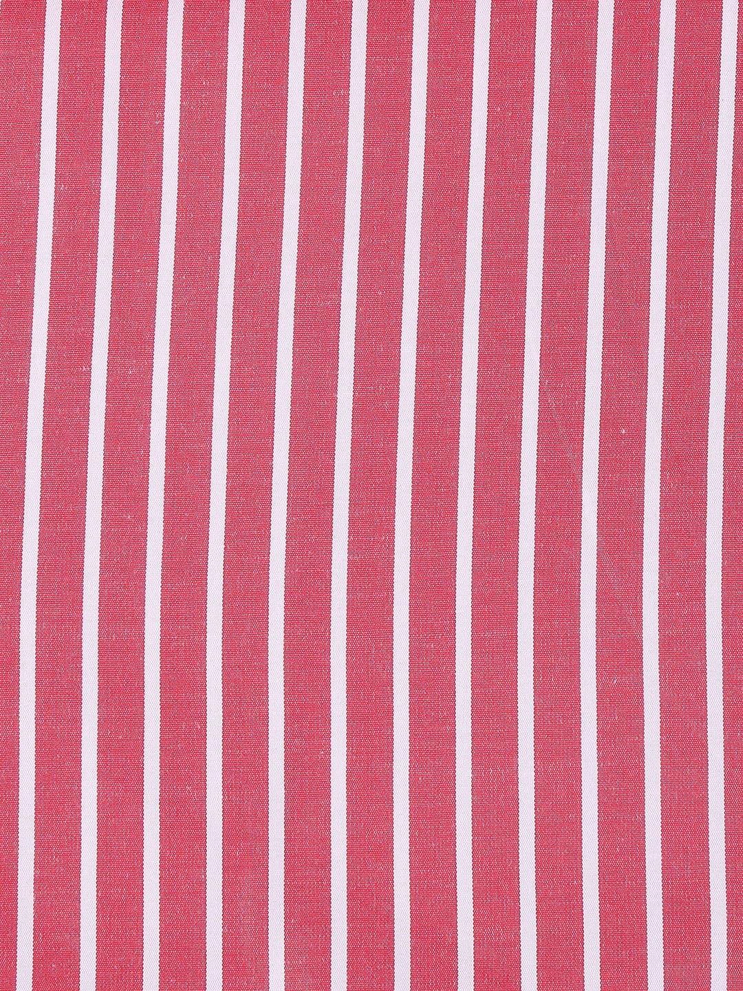 Girls Red & White Candy Stripes Bardot Top-Girls Top-StyleQuotient