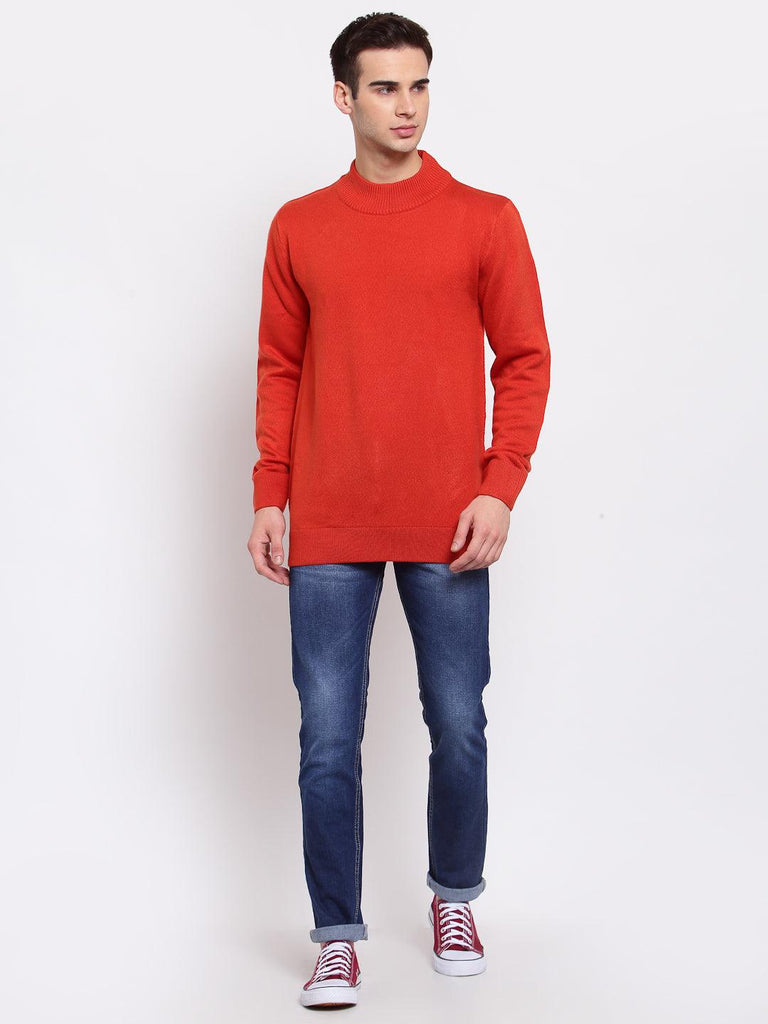 Men Solid Pullover-Men's Sweaters-StyleQuotient