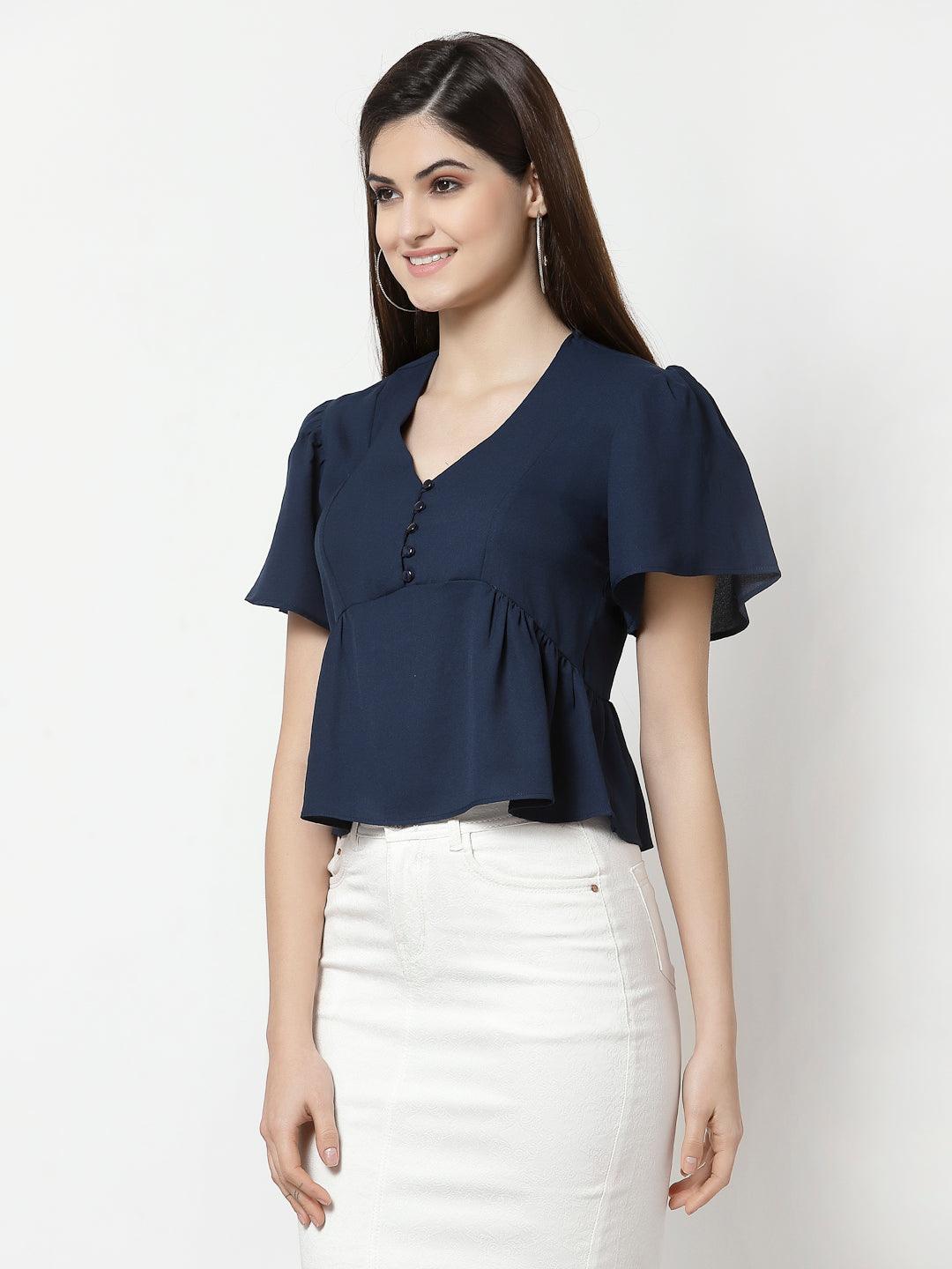 Women Solid Tops-Tops-StyleQuotient