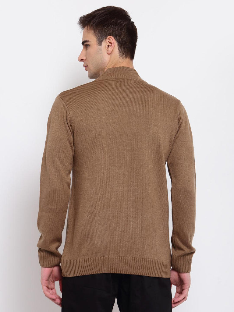 Men SolidPullover Sweater-Men's Sweaters-StyleQuotient