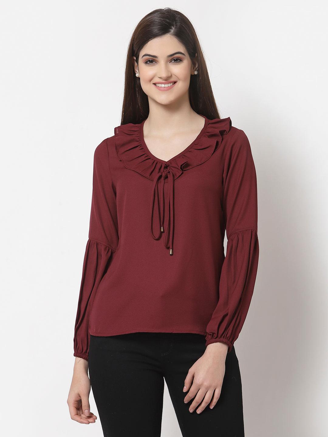 Women Solid Tops-Tops-StyleQuotient