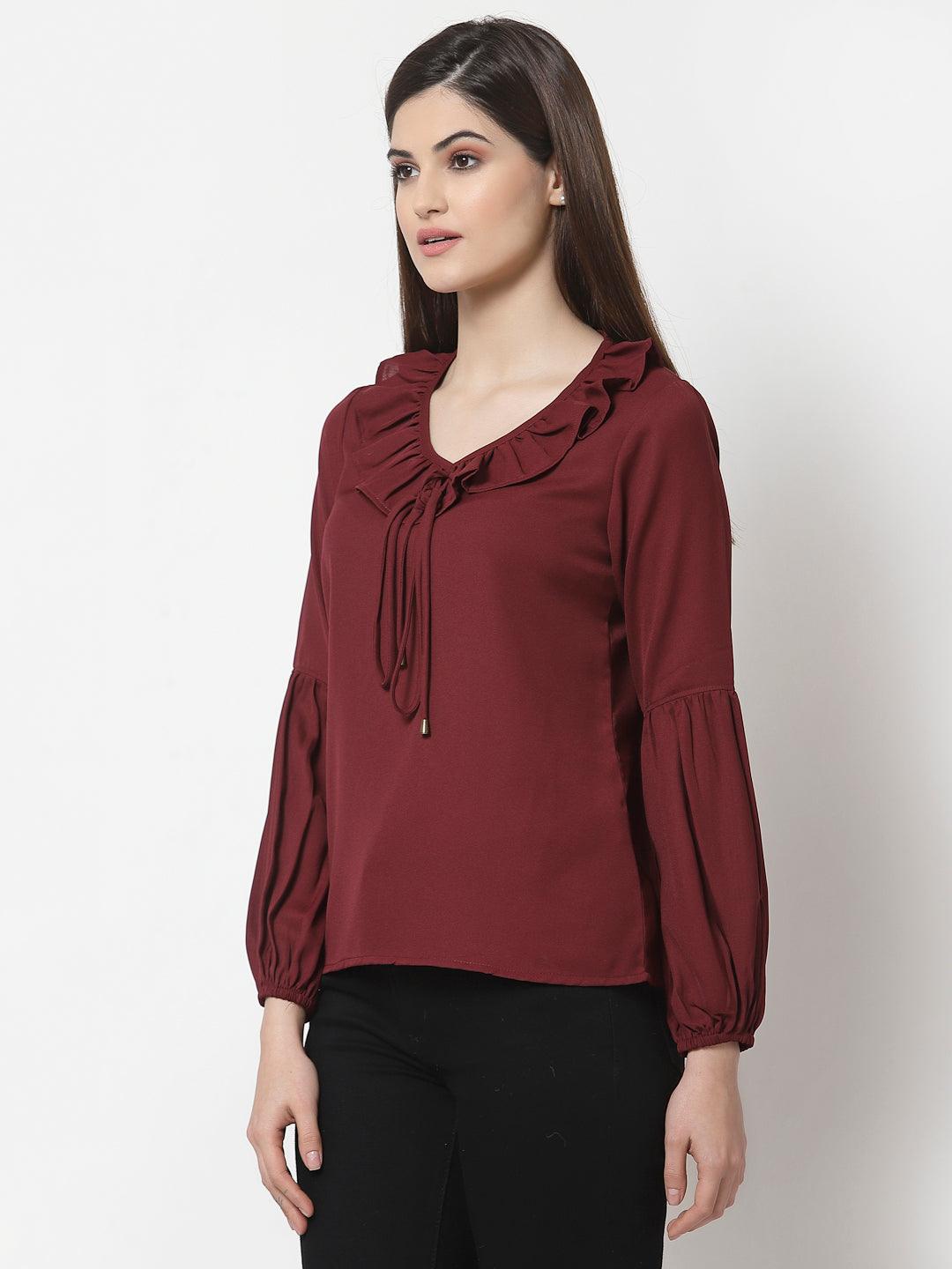 Women Solid Tops-Tops-StyleQuotient