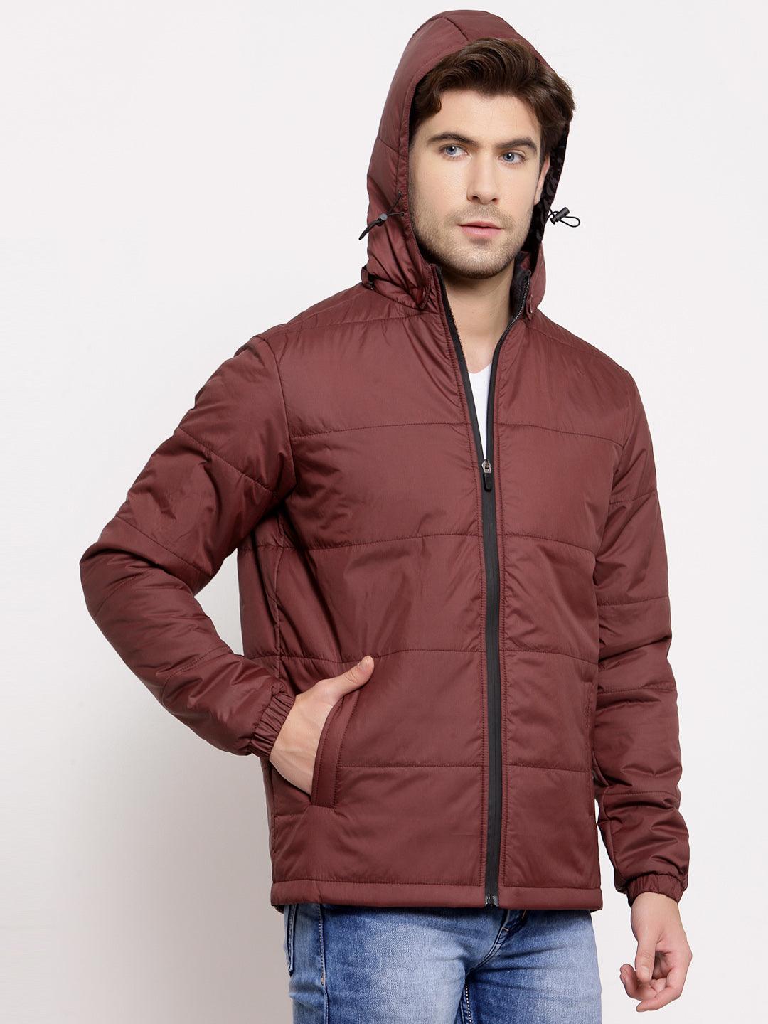 Style Quotient Mens Solid Quilted Jackets-Men's Jackets-StyleQuotient