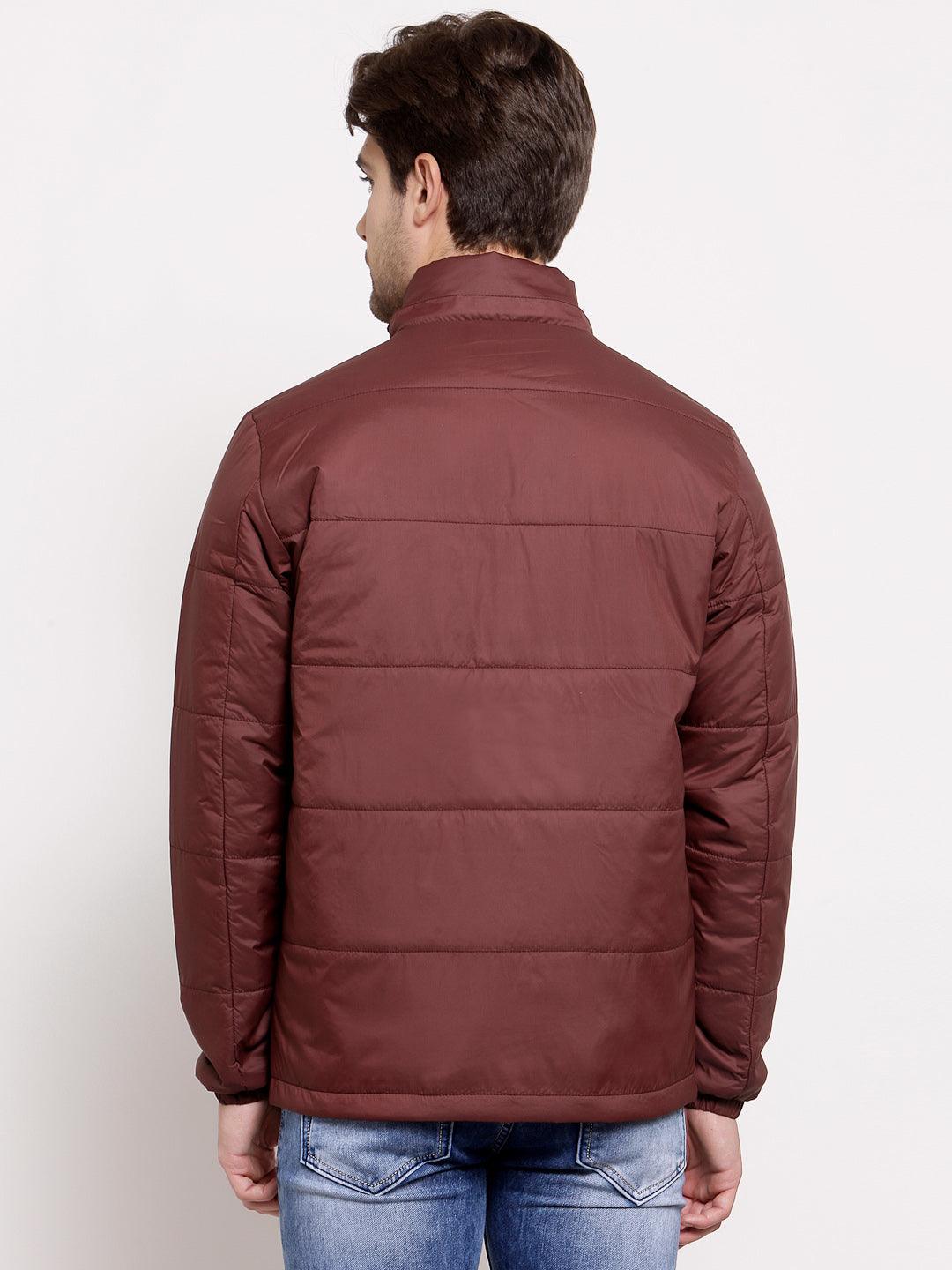 Style Quotient Mens Solid Quilted Jackets-Men's Jackets-StyleQuotient