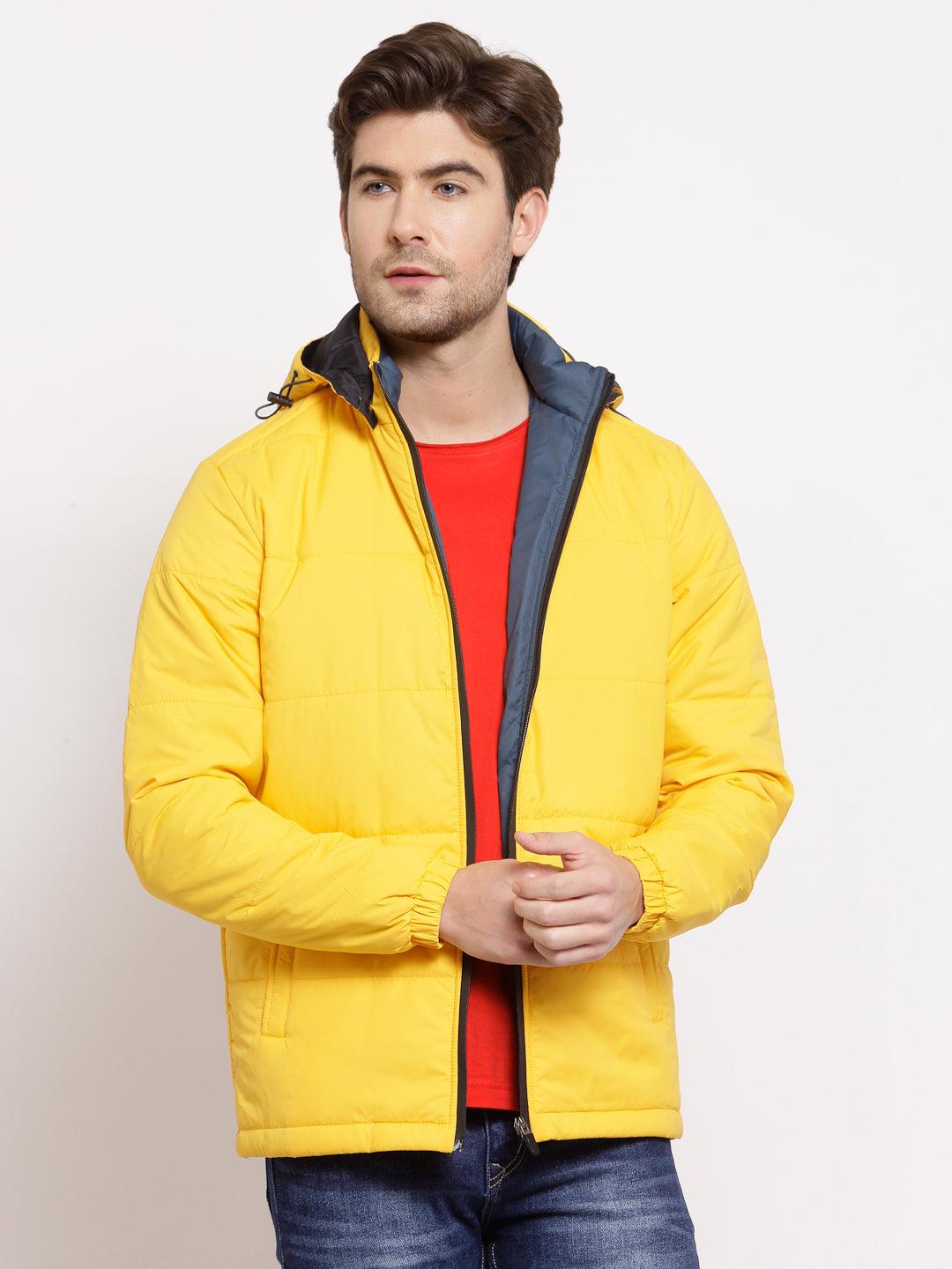 Style Quotient Mens Solid Quilted Jackets-Men's Jackets-StyleQuotient