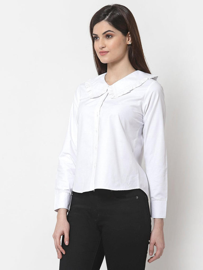 Women Smart Semiformal Shirt-Shirts-StyleQuotient