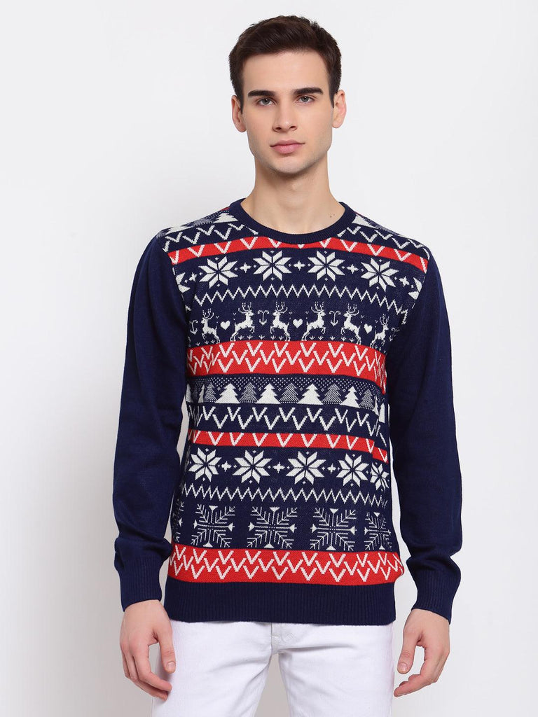 Men Pullover Sweater-Men's Sweaters-StyleQuotient