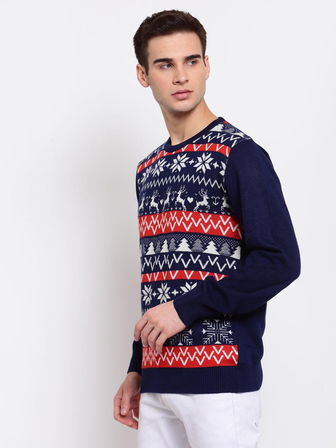 Men Pullover Sweater-Men's Sweaters-StyleQuotient