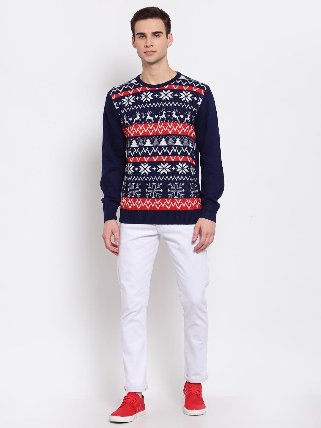 Men Pullover Sweater-Men's Sweaters-StyleQuotient