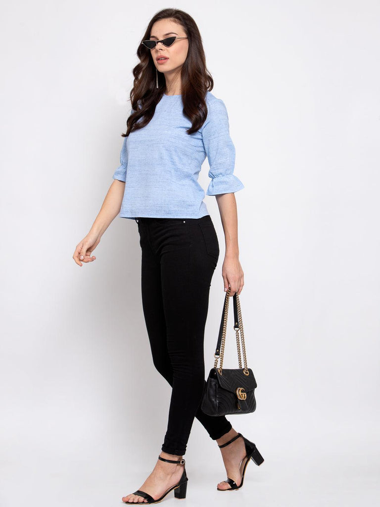 Style Quotient Women Smart Casual Top-Tops-StyleQuotient