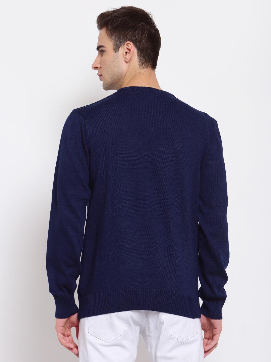 Men Pullover Sweaters-Men's Sweaters-StyleQuotient