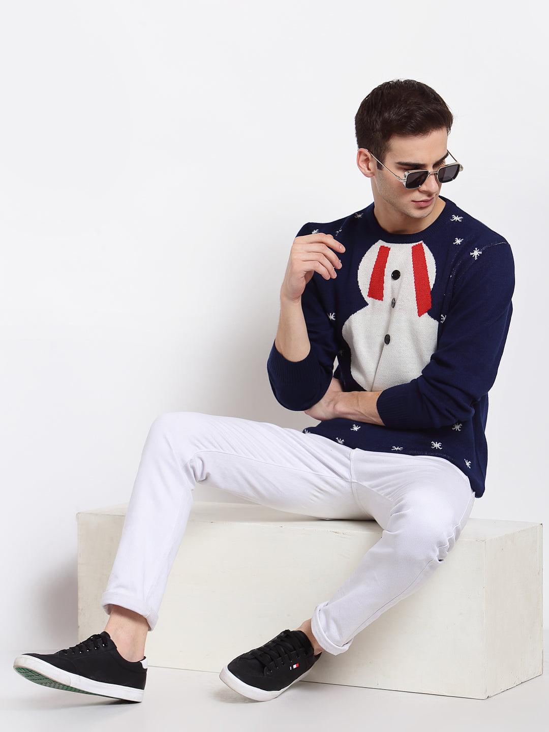 Men Pullover Sweaters-Men's Sweaters-StyleQuotient